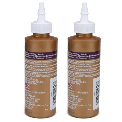 Miniatura 2 de Cola pegajosa multiusos – Adhesivo premium para manualidades, joyería y reparaciones domésticas – Original 4 oz. (2 botellas)