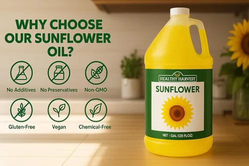 Miniatura 6 de Aceite de girasol sin OMG Healthy Harvest