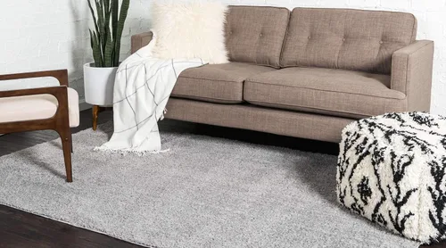 Miniatura 3 de Unique Loom Studio Colección Solid Shag - Alfombra Urbana Moderna Super Suave y de Felpa