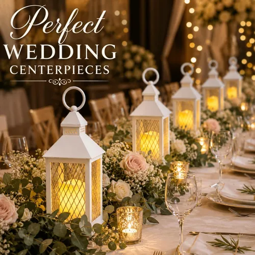 Miniatura 2 de Juego de 12 piezas de estilo granja, farol decorativo de 10 pulgadas con vela LED sin llama y temporizador de 5 horas, decoración rústica de boda