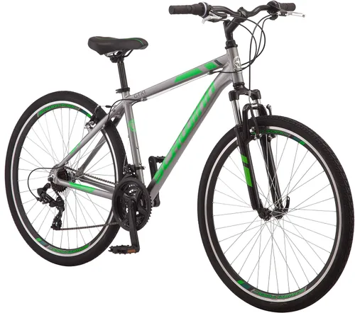 Miniatura 15 de Schwinn GTX Comfort - Bicicleta híbrida para adultos, para hombres y mujeres, bicicleta deportiva doble, ruedas de 700c, marco de aluminio ligero