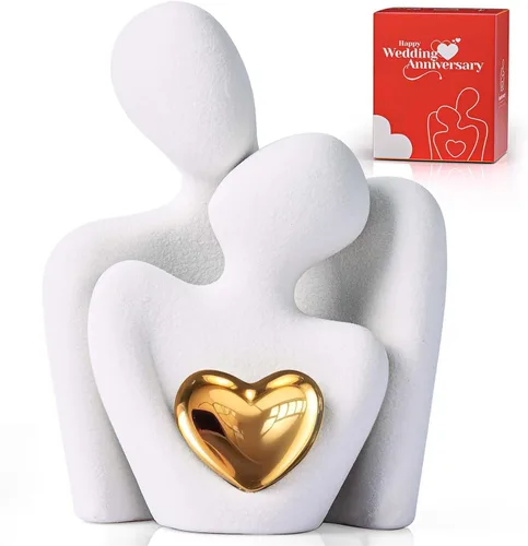 Miniatura 10 de Mini estatua de pareja para soporte de TV, artículos de decoración para sala de estar, decoración del hogar, decoración de dormitorio para parejas