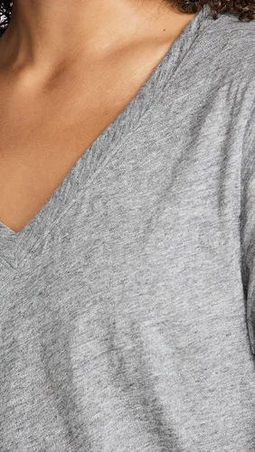 Miniatura 6 de Madewell Camiseta de algodón con cuello en V para mujer