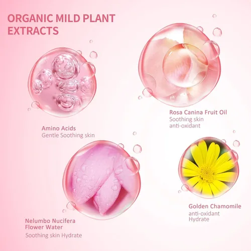 Miniatura 7 de Limpiador de extensiones de pestañas de 2.3 fl oz + varita de rímel + cepillo limpiador espumoso de párpados, lavado de pestañas y baño de pestañas