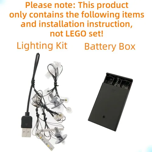 Miniatura 2 de GEAMENT Kit de luces LED para Technic Land Rover Defender - Compatible con el modelo de construcción Lego 42110 (juego de modelos no incluidos)