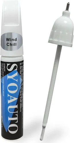 SYOAUTO Wind Chill 089 Pintura de Retoque Fit para Toyota Auto Pintura de Retoque Pluma de Reparación de Arañazos Cepillo y Punta 2 en 1 Wind Chill