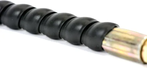 Miniatura 5 de TEMCo ST0480-5/8" Manguera Hidráulica Envoltura Espiral Cubierta Protectora de Alambre de 10 pies Organizador de Cable de Guardia - 1 AÑO DE GARANTÍA
