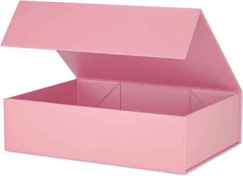 Miniatura 15 de ROSTELACK Cajas de regalo de 11.9" x 8.5" x 3.3" con tapa de cierre magnético caja para regalos, caja de regalo de dama de honor, bonita caja, cajas