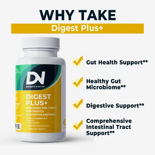 Miniatura 4 de Probiótico prebiótico y posbiótico 4 en 1 para mujeres y hombres, suplemento completo de apoyo intestinal y digestivo, probióticos pre post