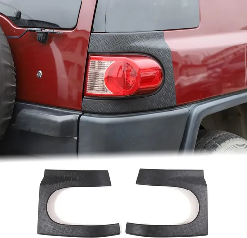 Miniatura 11 de Cubierta exterior para carenado de automóvil, protección de esquina lateral, compatible con Toyot@a FJ Cruiser 2007-2021, parte delantera del pilar