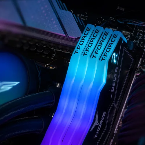 Miniatura 7 de TEAMGROUP T-Force Delta RGB DDR5 Ram 32 GB (2 x 16 GB) 7200 MHz PC5-57600 CL34 A-DIE Módulo de memoria de escritorio Ram para chipset serie 600 700