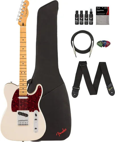 Miniatura 30 de Fender Player II Modified Telecaster - Paquete de ráfaga de 3 tonos con estuche, correa, cable, juego de púas de 3 piezas y kit de limpieza