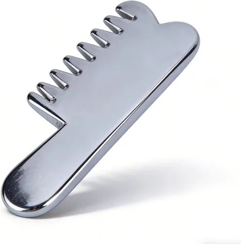 Peine de Terahercios, Gua Sha Terahertz Peine, Masaje Peine Terahercios, Peine de Piedra Terahercios para SPA Acupuntura, Peine de peluquería