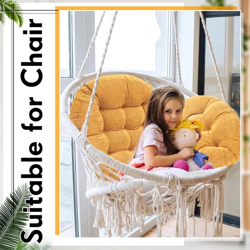 Miniatura 5 de Almohadas de suelo Jerify 22 x 22 Pulgadas Redondas Cuadradas Grandes Almohada de meditación para piso para aula Meditación para adultos Almohada