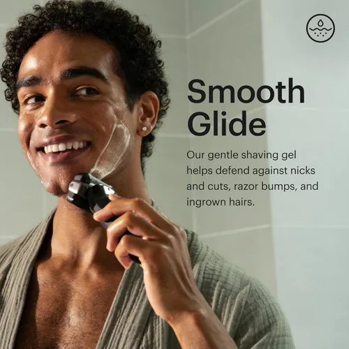 Miniatura 7 de MANSCAPED® Power Shave Gel Gel calmante para la cabeza y la cara para hombre, con hamamelis y exfoliantes líquidos suaves para ayudar a defenderse