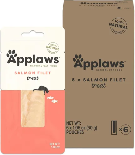 Miniatura 7 de Applaws Golosinas naturales para gatos, sin granos, un solo ingrediente, filete de proteína entera, aperitivos saludables sin aditivos artificiales