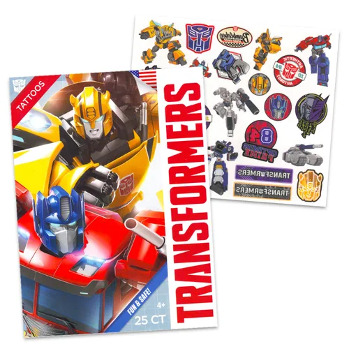 Miniatura 7 de Superhero Tattoos Ultimate Set – Paquete de 150 tatuajes temporales de superhéroes Marvel Avengers Superman "TMNT" Transformers Power Rangers
