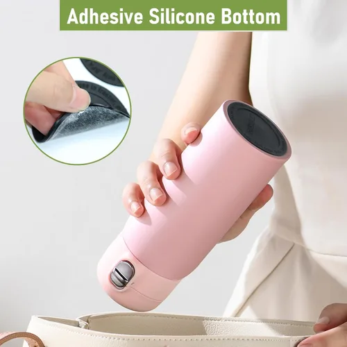 Miniatura 4 de HOYDATE Parte inferior de goma para vasos de sublimación, parte inferior protectora de silicona antideslizante con adhesivo para vasos delgados