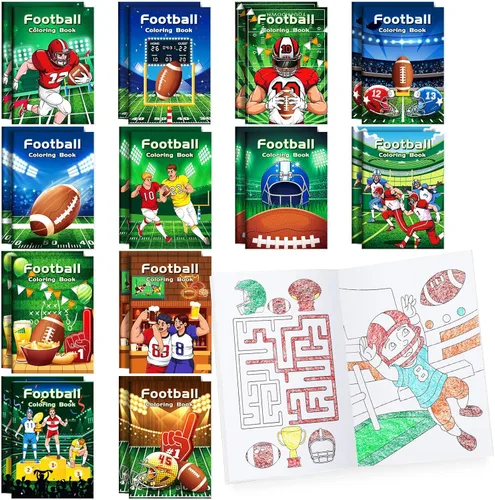 Miniatura 22 de BenLouis 24 piezas de libros para colorear mini de animales de granja, recuerdos de fiesta para niños, pequeños libros de actividades a granel
