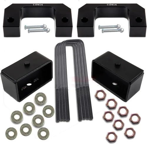 Miniatura 13 de SCTIOO Kit de nivelación de elevación delantera de 2 pulgadas trasero de 1 pulgada para Chevrolet Silverado 1500 2007-2023 Kit de elevación