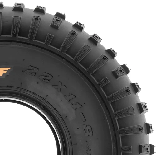 Miniatura 4 de SunF A011 Sport XC Race ATV Go-Kart Tires 23x7-8, 6 PR, Square-Knobby Tread, Tubeless, Set of 2