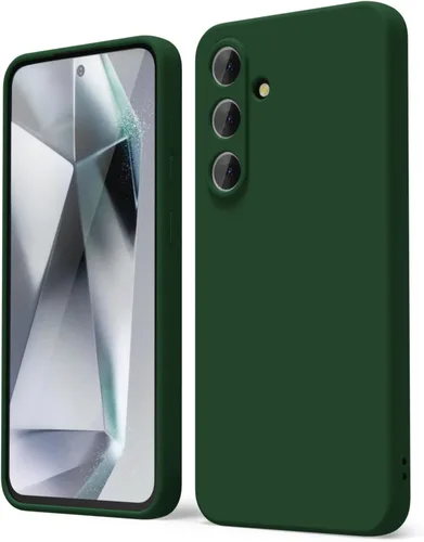Miniatura 146 de oakxco Funda para teléfono Samsung Galaxy S21 Ultra con agarre de silicona líquida, bonita funda delgada y delgada de goma suave de TPU lisa