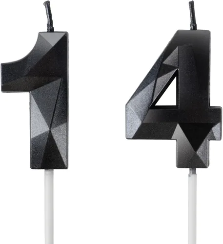 Miniatura 124 de Velas de cumpleaños número 15, velas número 15, velas de feliz cumpleaños de oro rosa para pastel, decoraciones de cobertura de pastel de diseño 3D