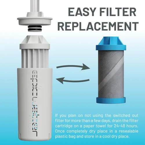 Miniatura 2 de Epic Water Filters Unidad certificada NSF de purificación de agua de vidrio de borosilicato
