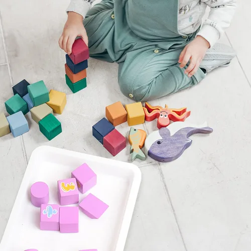 Miniatura 5 de Bandejas de arte de plástico, 5 piezas apilables para actividades y manualidades, bandeja de joyería para proyectos de bricolaje, pintura, cuentas