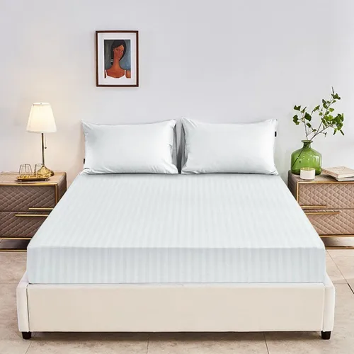 Miniatura 13 de 1 sábana bajera de tamaño individual, sábana bajera 100% algodón orgánico, sábana bajera suave de 800 hilos, calidad de hotel suave, bolsillo