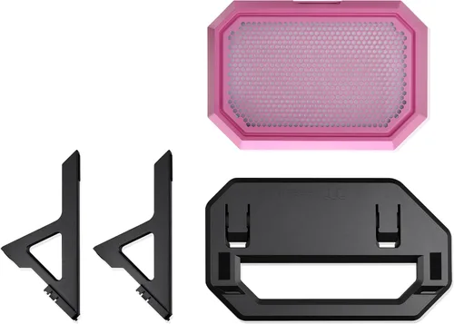 Miniatura 9 de Thermaltake Torre 600 Rosa Burbuja, torre media; 2x140mm ventiladores CT incluidos; soporte para radiador de 420mm; espacio para GPU de 400mm