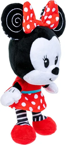 Miniatura 7 de KIDS PREFERRED Disney Baby Minnie - Peluche arrugado de alto contraste, color blanco y negro, niños y niñas a partir de 0 años (81263)