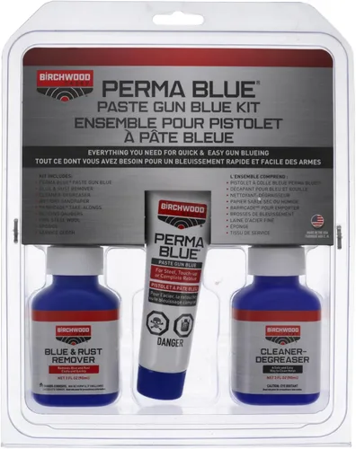 Miniatura 6 de Birchwood Casey Perma Blue Liquid Gun Blue Finishing All-Inclusive Easy-to-Use Kit for Gun Cleaning, Maintenance and Preservation