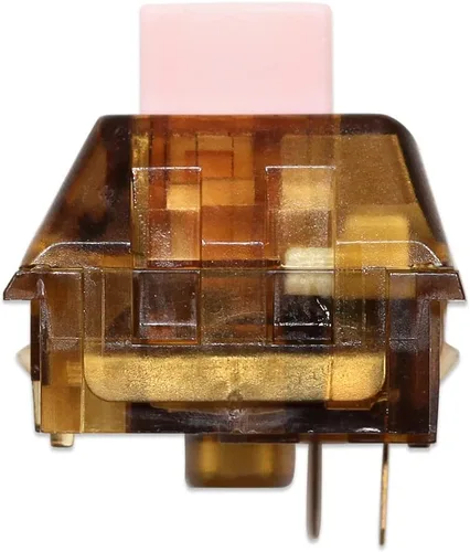 Miniatura 3 de KPREPUBLIC Kailh Coco Pink Box V2 Switch RGB SMD Lineal 1.76 oz Interruptores para teclado mecánico mx vástago 5pin PC rosa POM (CocoPink S x110)