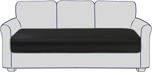Miniatura 16 de Fundas de cojín para asiento de sofá, impermeables, fundas de cojín elásticas para sofá, protector de muebles con parte inferior elástica, fundas