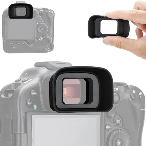 Miniatura 17 de Kiorafoto - Visor ocular de silicona suave extendido, especialmente diseñado para la cámara sin espejo Canon EOS R10
