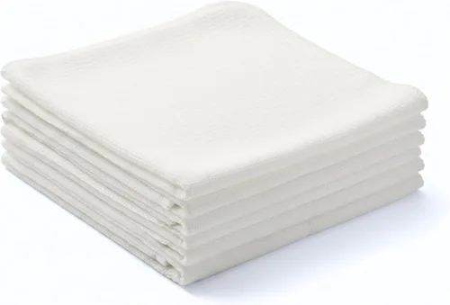 Miniatura 48 de Toallas de saco de harina Toalla de té para manualidades, plato de cocina, toalla de algodón en blanco para bordado, funda de lino para hornear