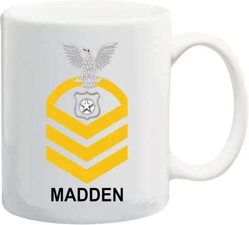 Miniatura 4 de Carpe Diem Designs Taza personalizable de la Armada de los Estados Unidos para café, cacao y tarros de masón, fabricados en los Estados Unidos.