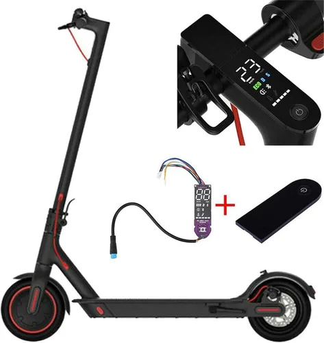 Miniatura 8 de Alomejor Placa de circuito de scooter eléctrico, tablero de instrumentos contiene cubierta de interruptor de pantalla reemplazo actualizado