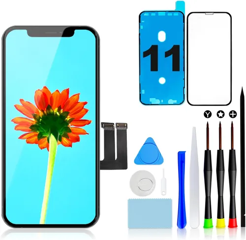 Miniatura 11 de Reemplazo de pantalla LCD de 5.4 pulgadas para iPhone 12, montaje digitalizador táctil 3D con herramientas de reparación, protector de pantalla