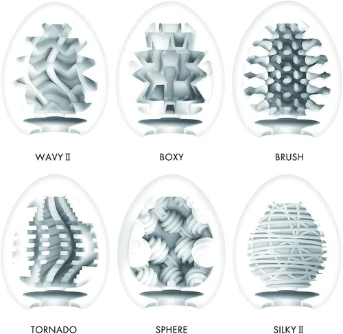 Miniatura 5 de TENGA Huevo desechable, de uso único, súper elástico, masturbador masculino, tornado (paquete de 2)