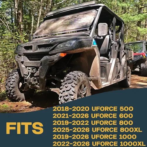Miniatura 2 de Traild CF Moto UFORCE 500, 600, 800, 1000 2018-2026 Juego de pastillas de freno de cerámica delanteras y traseras