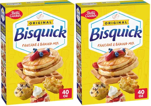 Miniatura 9 de Betty Crocker Bisquick - Mezcla para panqueques y hornear, original, hace alrededor de 30 panqueques, 20 onzas