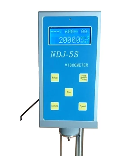 Miniatura 2 de Medidor de viscosidad rotacional con rango de medición de 20 a 100000 mPa, precisión del 1% para el comprobador de pintura de grasa