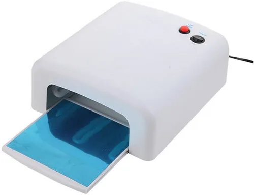 XICHEN Secador de uñas UV 36W - Lámpara UV para esmalte de gel - 4 x 9W Blanco