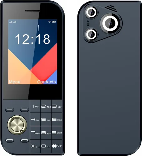 Miniatura 4 de Teléfono Celular para Personas Mayores Desbloqueado, Botón Grande 3 SIM Teléfono para Personas Mayores, Teléfono Móvil Fácil de Usar con Batería