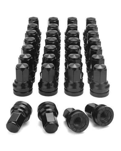 Miniatura 13 de M12x1.5 Tuercas de rueda, tuerca de rueda de asiento de bellota grande de una pieza OEM de fábrica de repuesto para Ford Escape 2001-2025, Ford