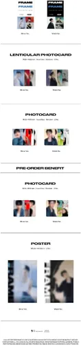 Miniatura 6 de VICTON Han Seungwoo FRAME 3er Mini álbum Contenido+POB+Tarjeta Fotos+Pegatina+Seguimiento Sellado SEUNG WOO (Versión Plataforma)