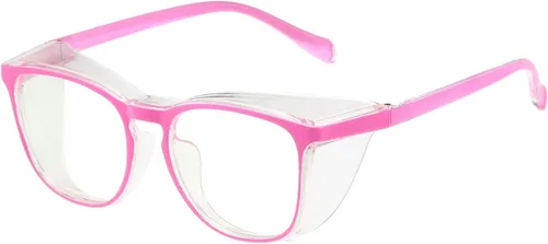Miniatura 8 de Gafas de seguridad para hombres, mujeres, enfermeras, antivaho y a la moda, cómodas, con escudos laterales, protección ocular para adultos
