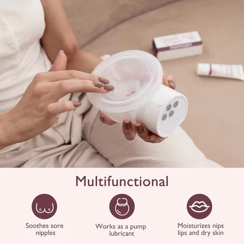 Miniatura 9 de Momcozy Crema para pezones segura para la lactancia, ingredientes a base de plantas, bálsamo para pezones sin lanolina, crema calmante, esenciales